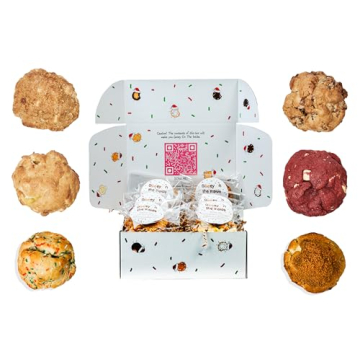 Gourmet Gooey Cookies 6-Pack - Freshly Baked Treats