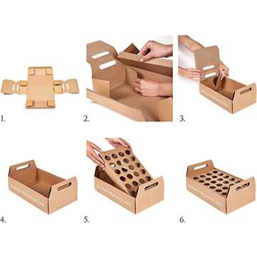 Flora & Bloom Biodegradable Confetti With Pre Built Cones | Dried Flowers (3Litres) | Wedding Confetti Kit | Pop Open Cones & Tray |Jasmine, Lavender & Rose Petals | Wedding Decorations (24 Guests)