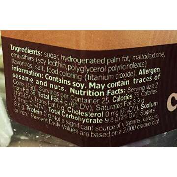 King David Kosher Easy Melt Non Dairy White Baking Chocolate Flavored Coins 12.34-ounce Jars (Pack o...