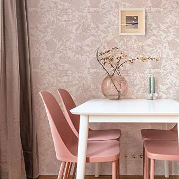 Floral Peel and Stick Wallpaper for Easy Home Makeover