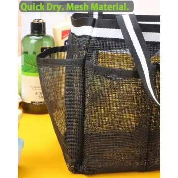 Ocim XL Large Portable Mesh Shower Caddy for Every Use