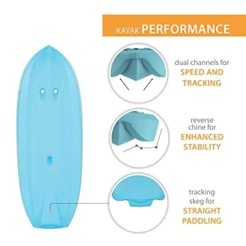 Shop Lifetime Cadet Youth Kayak With Paddle for Kids