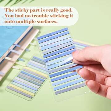 BAYTORY 960Pcs Highlighter Tape for Studying & Organizing