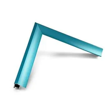 Elegant Deco TV Frame Turquoise for Samsung The Frame 55"