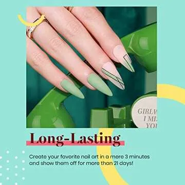 Beetles Eucalyptus Green Gel Nail Polish 15ml - Salon Quality