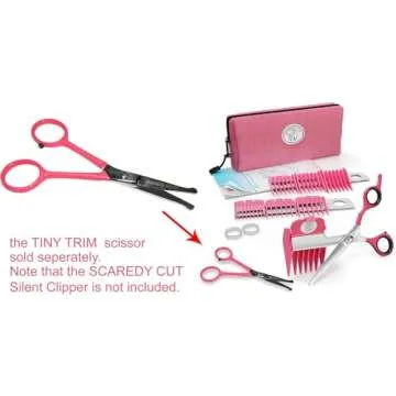 Tiny Trim Scissors for Safe Pet Grooming and Trimming