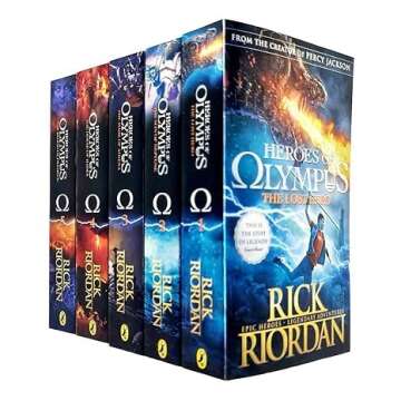 Heroes of Olympus Complete Collection 5 Books Box Set -The Lost Hero/The Son of Neptune/The Mark of Athena/The Blood of Olympus by Rick Riordan (2015-06-07)