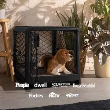 DIGGS Revol Portable Dog Crate - Stylish & Safe Indoor Kennel