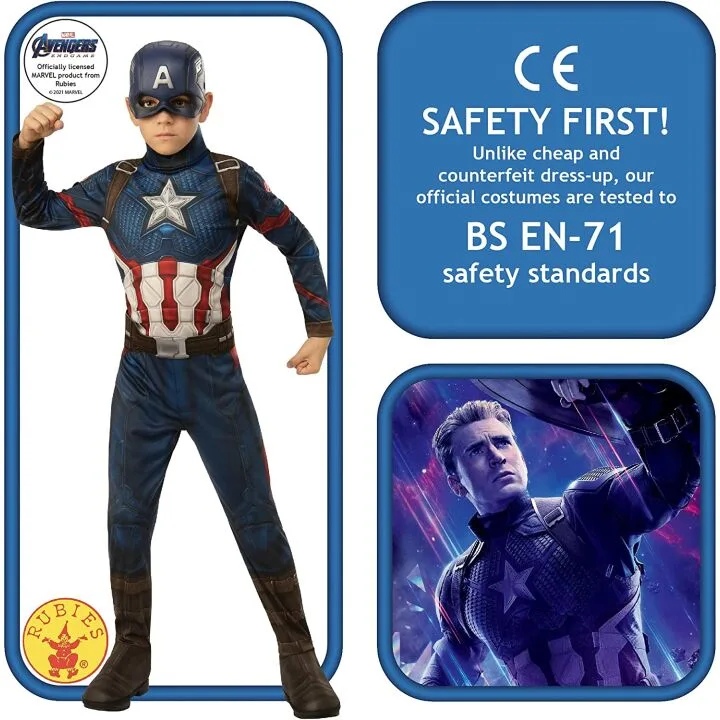 Captain America Costume for Kids - Marvel Avengers