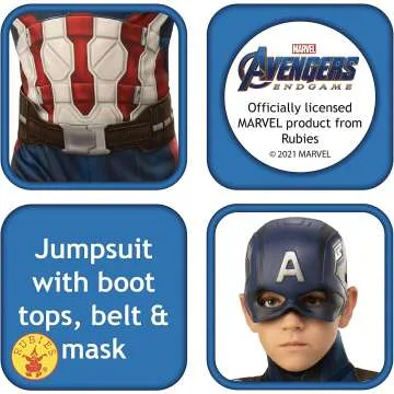Captain America Costume for Kids - Marvel Avengers