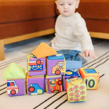 Soft Blocks for Creative Baby Playtime