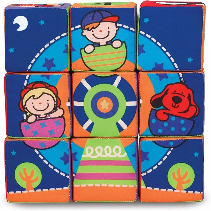 Soft Blocks for Creative Baby Playtime