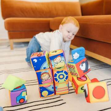 Soft Blocks for Creative Baby Playtime