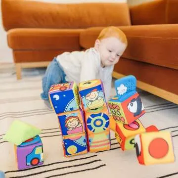 Soft Blocks for Creative Baby Playtime