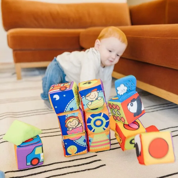 Soft Blocks for Creative Baby Playtime