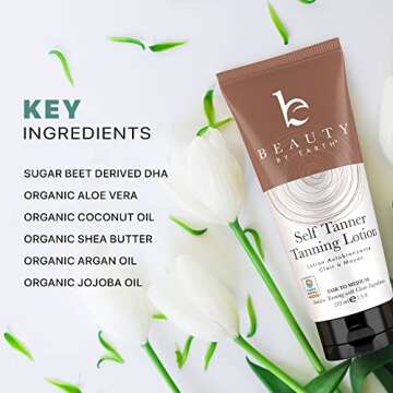 Self Tanner with Aloe Vera & Shea Butter for All Skin Types