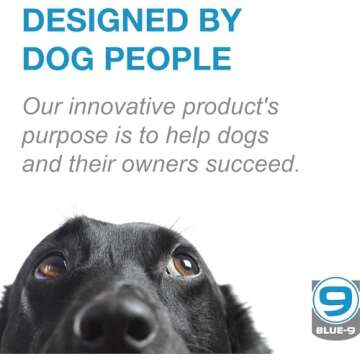 Blue-9 Buckle-Neck Balance Harness, Fully Customizable Fit No-Pull Harness, Ideal for Dog Training and Obedience, Made in The USA, Orange, Medium