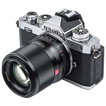 VILTROX 56mm f/1.4 F1.4 Nikon Z Mount Lens, APS-C Z-Mount Lens for Nikon Zfc Z50 Z6 ii Z7 ii Z5