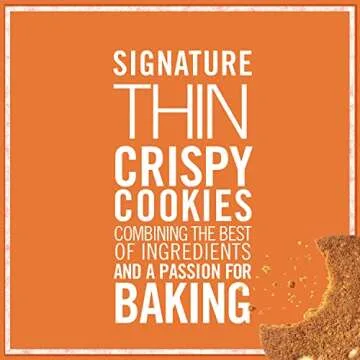 Tate's Bake Shop Pumpkin Spice Cookies, Limited Edition Cookies, 4 - 6.5 oz Bags