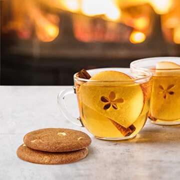 Tate's Bake Shop Pumpkin Spice Cookies, Limited Edition Cookies, 4 - 6.5 oz Bags