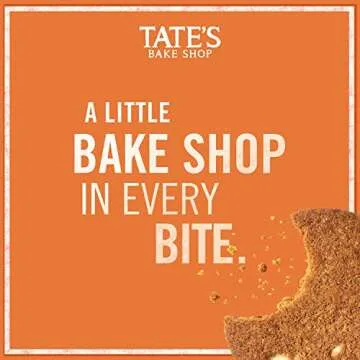Tate's Bake Shop Pumpkin Spice Cookies, Limited Edition Cookies, 4 - 6.5 oz Bags