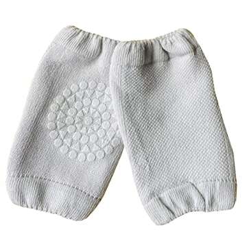 Safe Non-Slip Toddler Knee Pads and Socks Set for Babies
