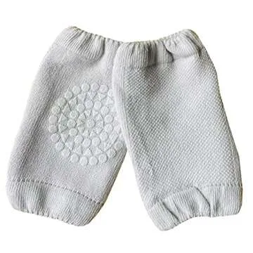 Safe Non-Slip Toddler Knee Pads and Socks Set for Babies