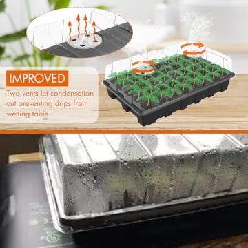 Gardzen 5-Set Seed Starter Tray Kits for Easy Gardening