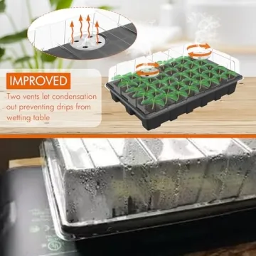 Gardzen 5-Set Seed Starter Tray Kits for Easy Gardening