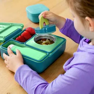 OmieBox Insulated Bento Box for School Lunches