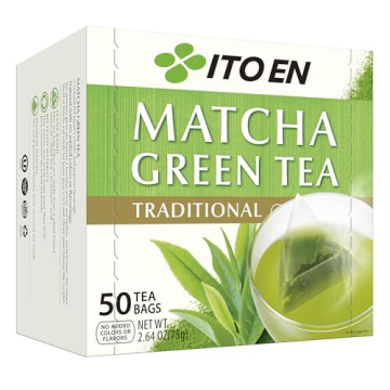 Ito En Matcha Green Tea 50 Count Zero Calories Caffeinated
