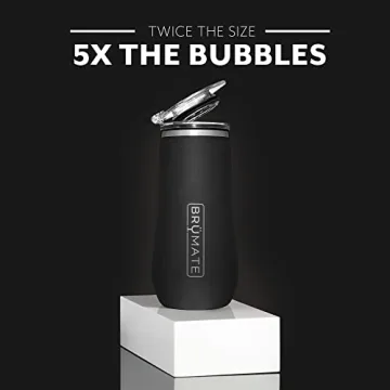 BrüMate Glitter Mermaid Champagne Flute - 12oz Insulated