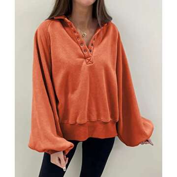 Trendy Queen Womens Sweatshirts Cropped Sweater Fashion Hoodies Oversized Jacket Fall Clothes 2023 L...