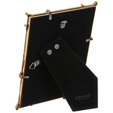 Lawrence Frames Gold Metal Picture Frames with Branch and Bamboo Designs (712557 + 712257)