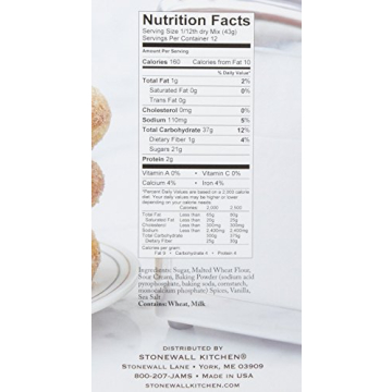 Gourmet Cinnamon Sugar Doughnut Mix by Stonewall Kitchen