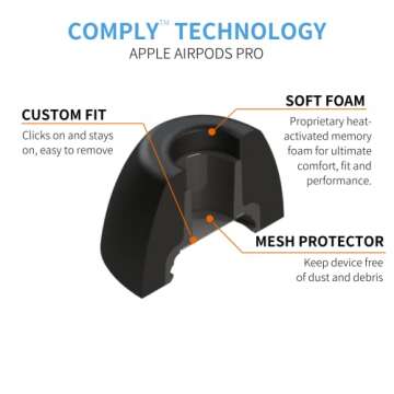 Comply Foam Tips for AirPods Pro - Ultimate Comfort