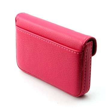 Stylish PU Leather Business Card Holder Wallet