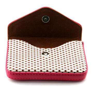 Stylish PU Leather Business Card Holder Wallet