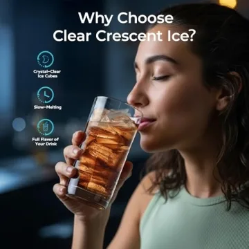 EUHOMY LunaArc™ Ice Maker for Home or Office Use