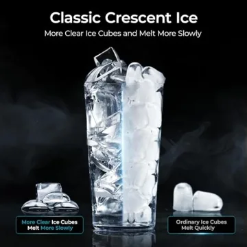 EUHOMY LunaArc™ Ice Maker for Home or Office Use