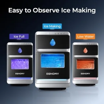 EUHOMY LunaArc™ Ice Maker for Home or Office Use