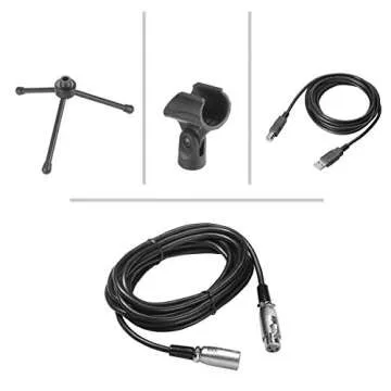 Audio-Technica AT2005USB Microphone for Streamers & Podcasters