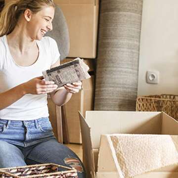 Metronic 2-Pack Bubble Cushion Wrap Pouches, Anti-Static Bubble Bags 7.5x7.5 Inch 50 Packs, Bubble Cushioning Wrap Pouch Bag Rolls for Packing Crafts, Fragile Goods, Small Business，Clear