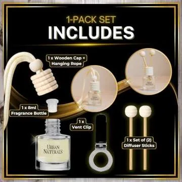 Lavender Luxe Air Freshener Diffuser for Calm Commutes