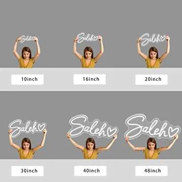 IbayNawi Custom Neon Signs, Personalized Neon Sign for Wall Decor, Neon Sign Customizable for Bedroo...