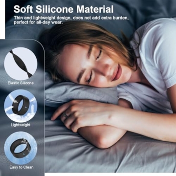 3 Pack Oura Ring Silicone Cover - Charge Without Removal