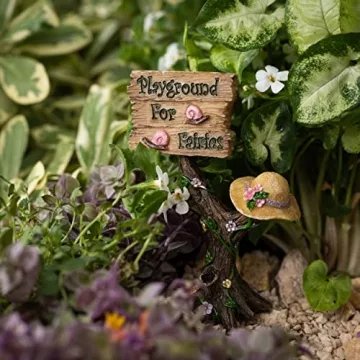 PRETMANNS Fairy Garden Kit with Adorable Figurines