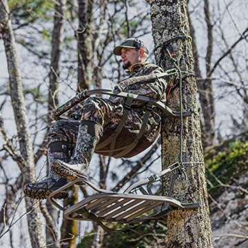 Summit Treestands Replacement Seat, Mossy Oak Camo
