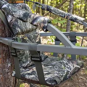 Summit Treestands Replacement Seat, Mossy Oak Camo