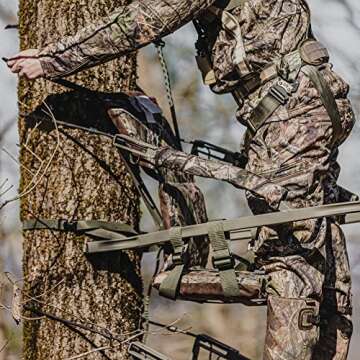 Summit Treestands Replacement Seat, Mossy Oak Camo